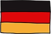 Deutschland-Flagge